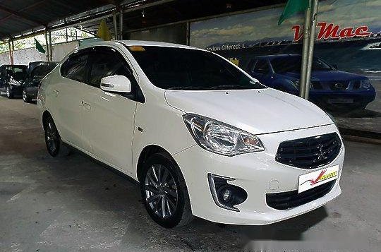 Sell White 2016 Mitsubishi Mirage G4 Automatic Gasoline=