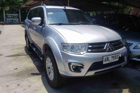 Sell Silver 2015 Mitsubishi Montero Sport Manual Diesel at 40000 km in Pasig