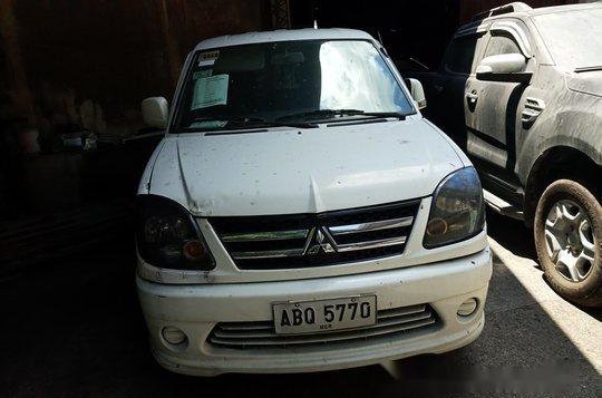 Selling White Mitsubishi Adventure 2015 at 217000 km in Makati