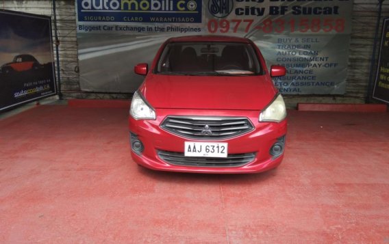 Sell Red 2014 Mitsubishi Mirage G4 in Parañaque 