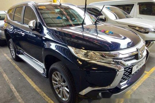 Blue Mitsubishi Montero Sport 2018 Manual Diesel for sale