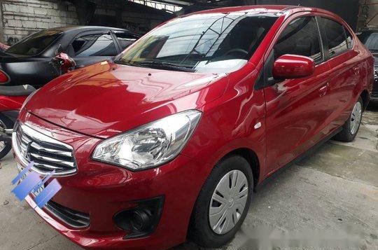 Red Mitsubishi Mirage G4 2016 at 28000 km for sale