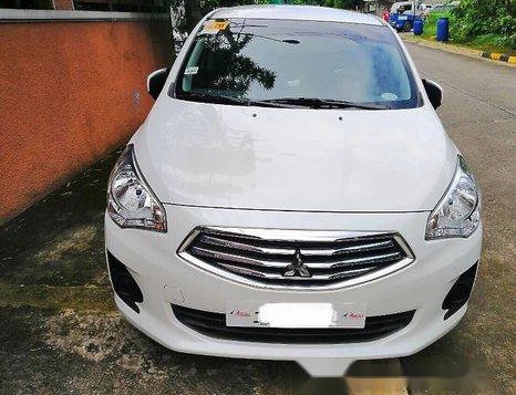 Selling White Mitsubishi Mirage G4 2018 Manual Gasoline at 6004 km 