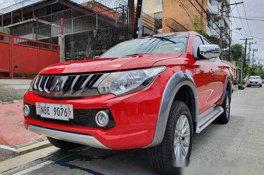 Red Mitsubishi Strada 2018 at 11000 km for sale