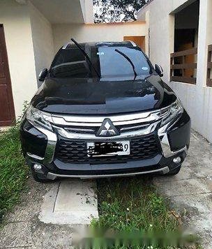 Black Mitsubishi Montero Sport 2017 at 58000 km for sale