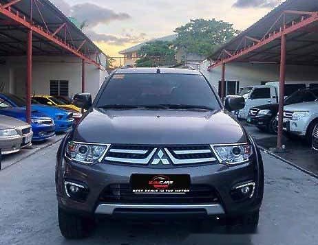 Brown Mitsubishi Montero Sport 2015 Manual Diesel for sale 