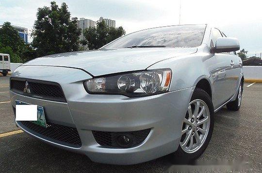 Sell Silver 2010 Mitsubishi Lancer Ex Manual Gasoline at 42000 km 