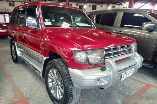 Red Mitsubishi Pajero 2005 for sale in Quezon City