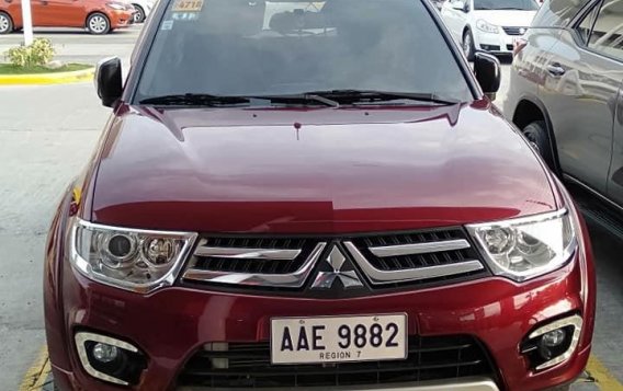 Used Maroon Mitsubishi Montero 2014 for sale in Manila