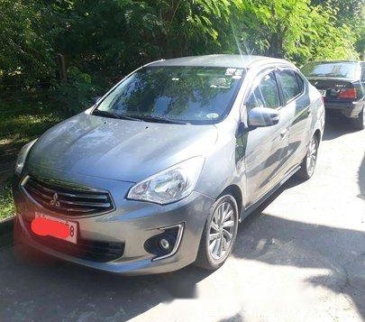 Sell Grey 2015 Mitsubishi Mirage G4 Automatic Gasoline at 98700 km 