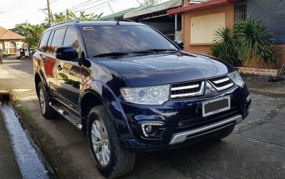 Used Blue Mitsubishi Montero sport 2015 Automatic for sale in Manila