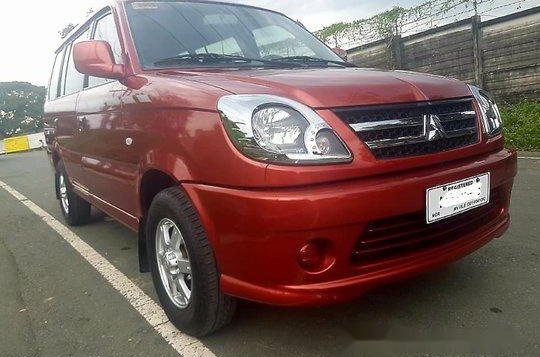 Red Mitsubishi Adventure 2015 at 23000 km for sale 