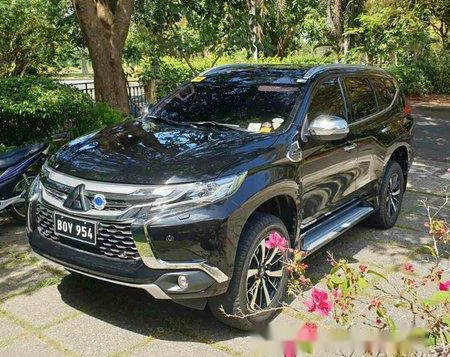 Black Mitsubishi Montero Sport 2017 at 24000 km for sale 