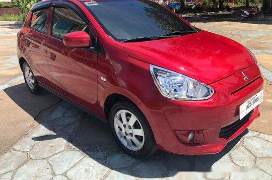 Red Mitsubishi Mirage 2016 for sale in Talisay