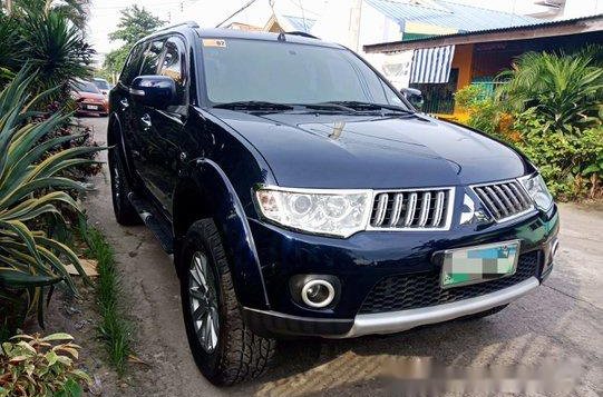 Blue Mitsubishi Montero Sport 2013 for sale in Angeles 
