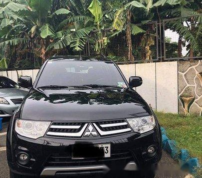 Black Mitsubishi Montero Sport 2014 at 79000 km for sale