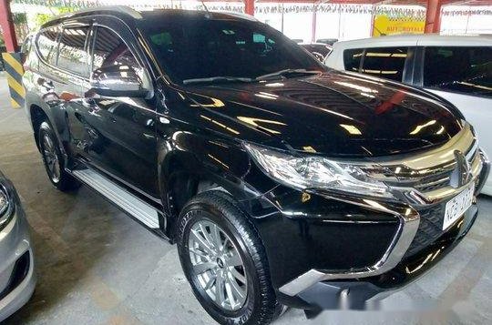 Selling Black Mitsubishi Montero Sport 2017 in Quezon City