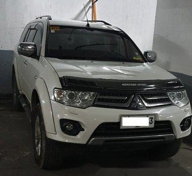 White Mitsubishi Montero sport 2014 Automatic Diesel for sale 