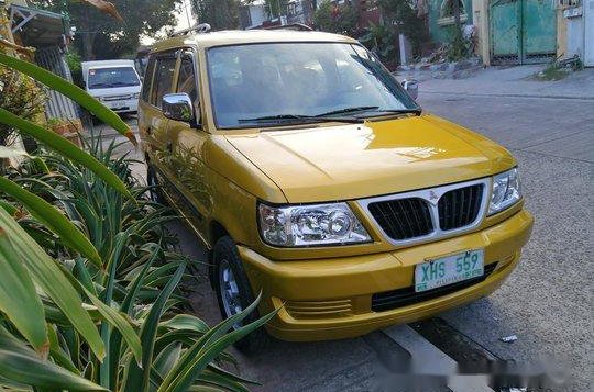 Yellow Mitsubishi Adventure 2003 for sale in Quezon City