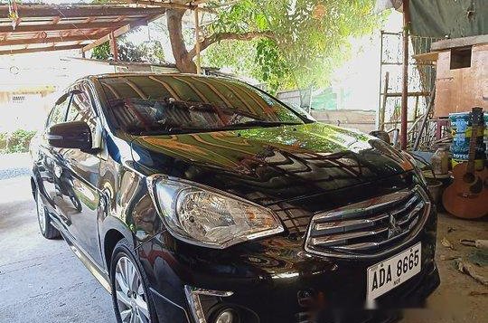 Selling Black Mitsubishi Mirage G4 2014 Automatic Gasoline 