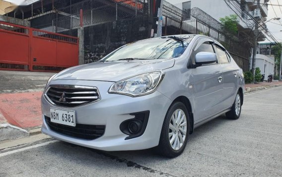 Silver Mitsubishi Mirage G4 2017 for sale in Quezon City