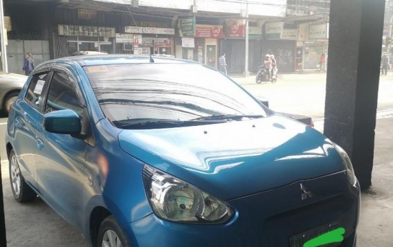 Blue Mitsubishi Mirage 0 for sale in Manila