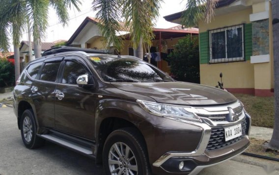 Brown Mitsubishi Montero 2017 for sale in Cagayan de Oro