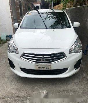 White Mitsubishi Mirage G4 2017 for sale in Dasmarinas 