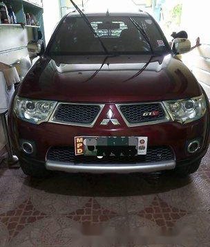 Red Mitsubishi Montero Sport 2012 for sale in Bacoor 