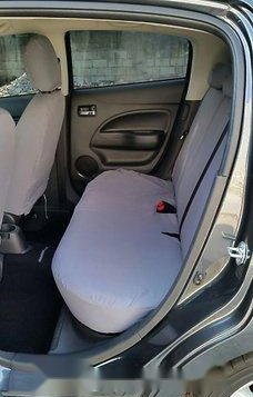 Grey Mitsubishi Mirage 2015 Hatchback for sale