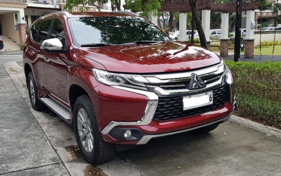 Sell Red 2017 Mitsubishi Montero sport in Manila