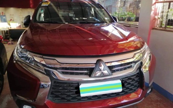 Selling Red Mitsubishi Montero sport 2018 SUV / MPV in Manila