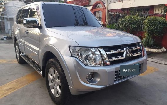 Silver Mitsubishi Pajero 2013 for sale in Manila