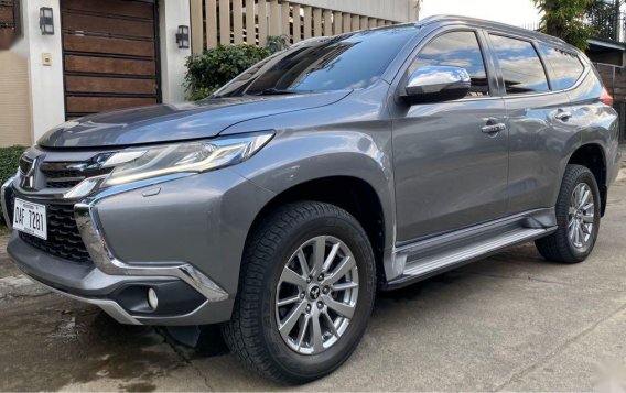Sell Grey 2016 Mitsubishi Montero in Quezon City