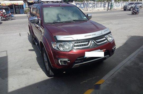 Red Mitsubishi Montero sport 2015 for sale in Manila