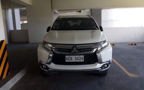 Pearl White Mitsubishi Montero 2017 for sale in Quezon City