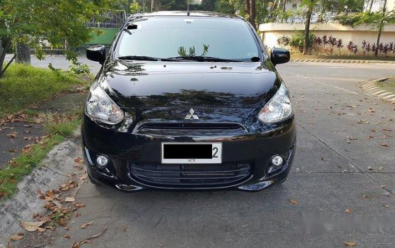 Black Mitsubishi Mirage 2014 for sale in Rizal
