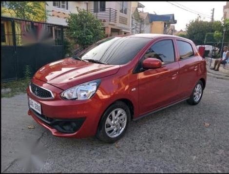 Red Mitsubishi Mirage 2017 for sale in Manual