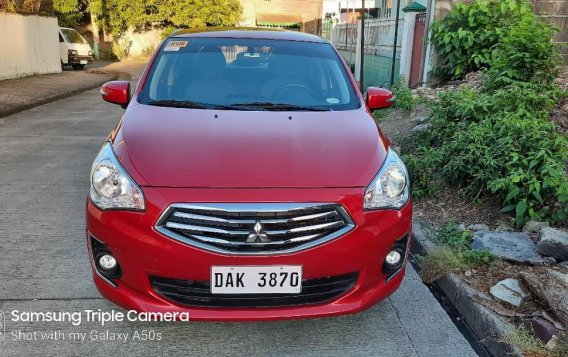 Red Mitsubishi Mirage g4 2018 for sale in San Pedro