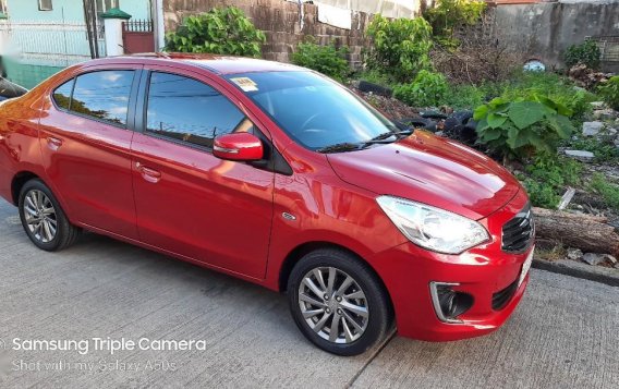 Red Mitsubishi Mirage g4 2018 for sale in San Pedro