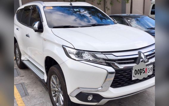 Pearl White Mitsubishi Montero 2018 for sale in Pasig 