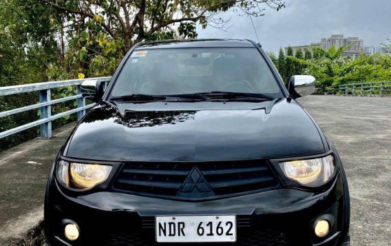 Black Mitsubishi Strada 2015 for sale in Automatic