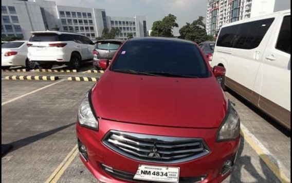 Red Mitsubishi Mirage g4 2016 for sale in Manila