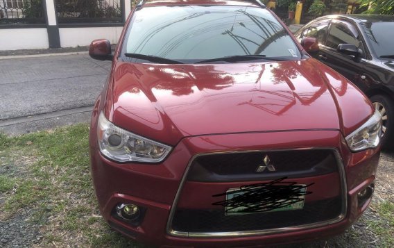 Red Mitsubishi Asx 2011 for sale in Quezon City