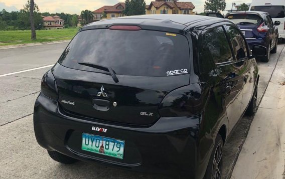 Selling Black Mitsubishi Mirage for sale in Las Piñas