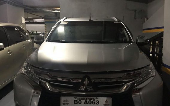 Silver Mitsubishi Montero 2017 for sale in Las Pinas