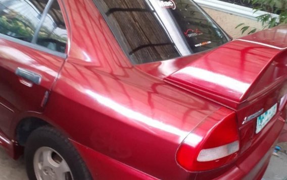 Selling Red Mitsubishi Lancer 2004 in Marikina