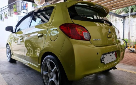 Green Mitsubishi Mirage 2016 for sale in San Pedro