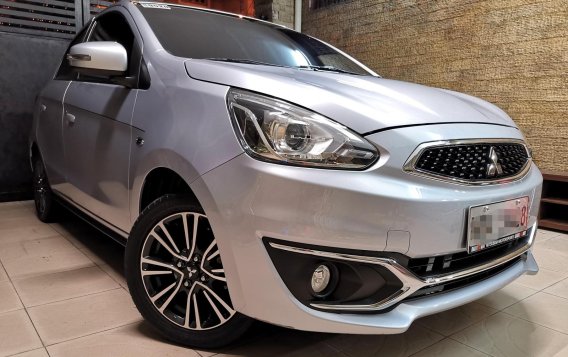 Silver Mitsubishi Mirage 2016 for sale in Manila