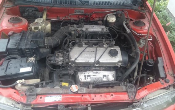 Red Mitsubishi Lancer 1993 for sale in Batangas